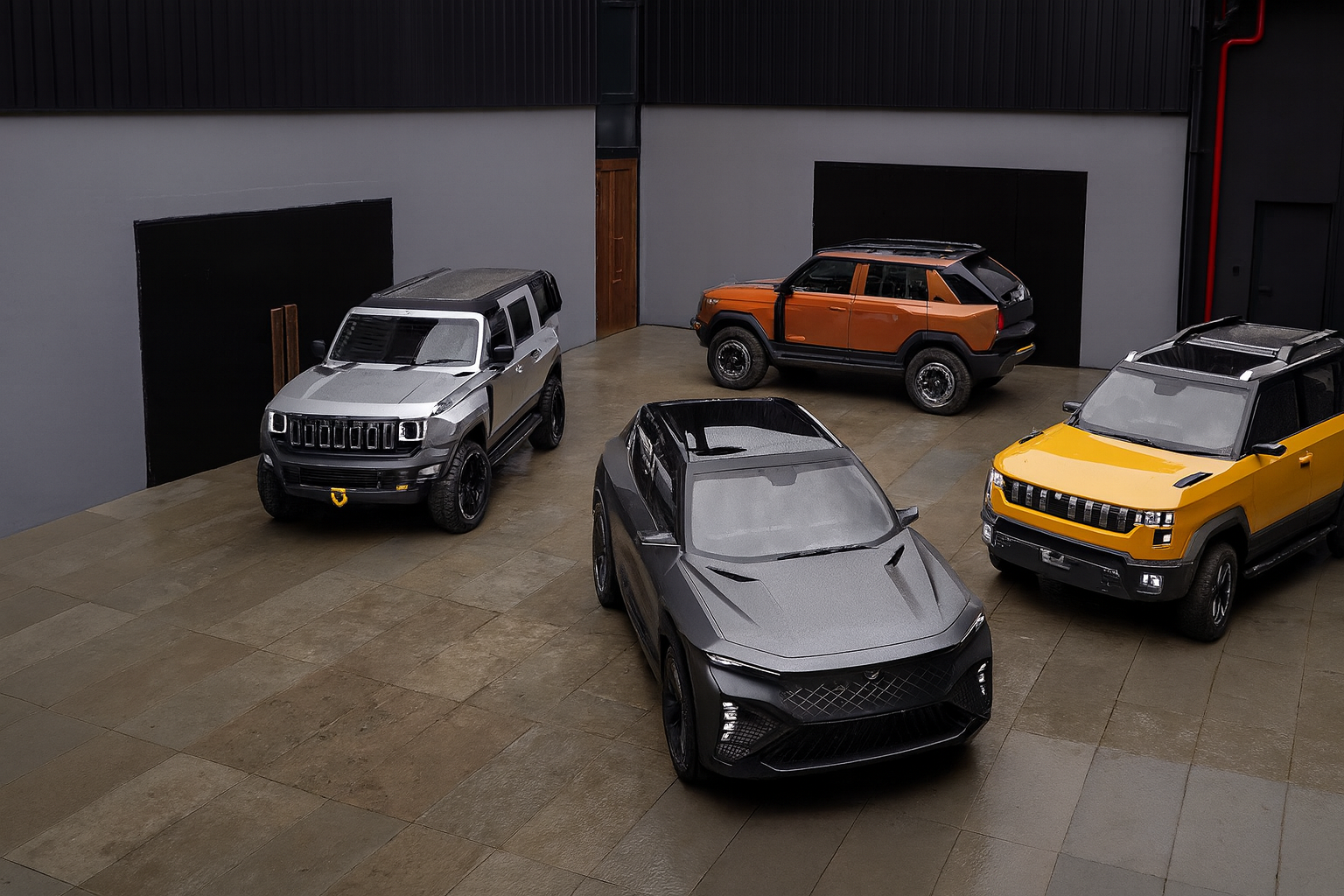 Mahindra Vision Series SUV Concepts: Vision T, Vision S, Vision X और Vision SXT