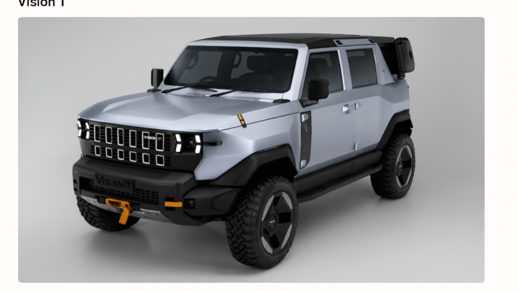 Mahindra Vision T – Sporty और Futuristic SUV