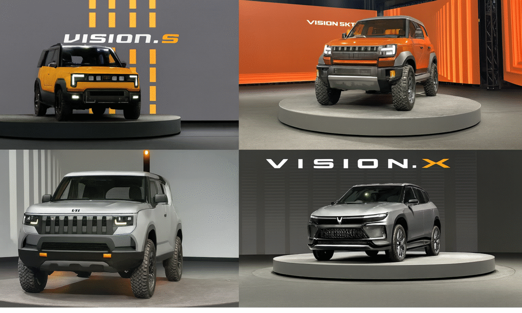 🚗 Mahindra Vision Series SUV Concepts: Vision T, Vision S, Vision X और Vision SXT 2025