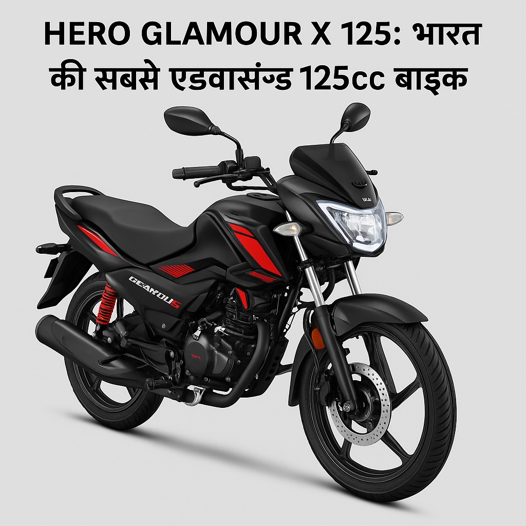 Hero Glamour X 125: भारत की सबसे एडवांस्ड 125cc बाइक