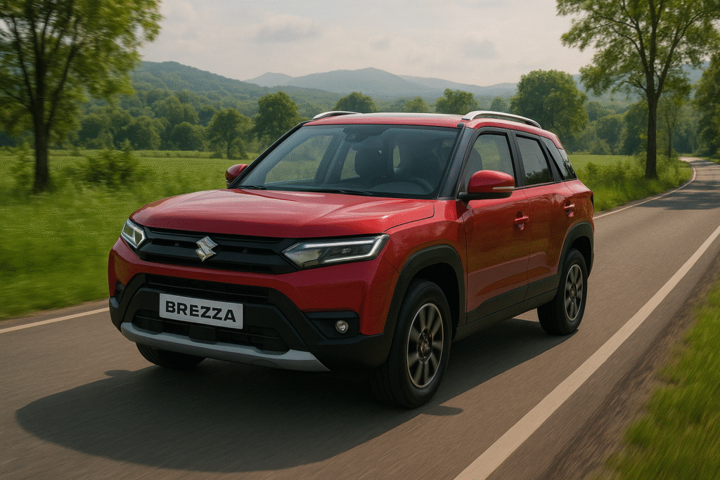 5 Best Cars in India Under 10 Lakhs Maruti Suzuki Brezza
