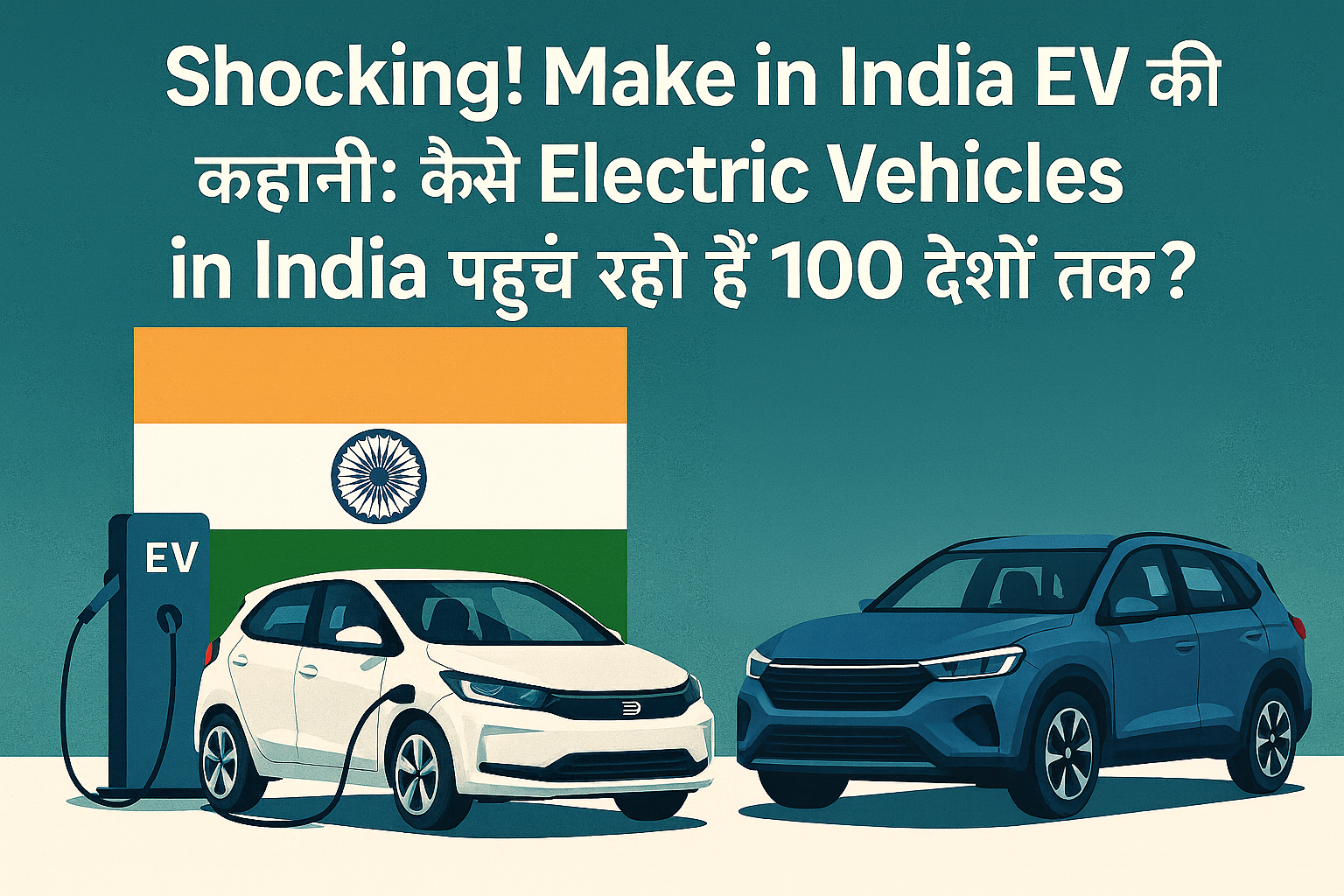 Shocking! Make in India EV की कहानी: कैसे Electric Vehicles in India पहुँच रहे हैं 100 देशों तक?
