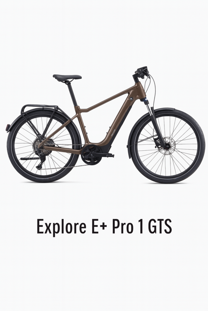 बेस्ट इलेक्ट्रिक बाइक्स 2025 Giant Explore E+ Pro 1 GTS