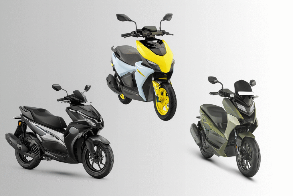 TVS Ntorq 150 Hero Xoom 160